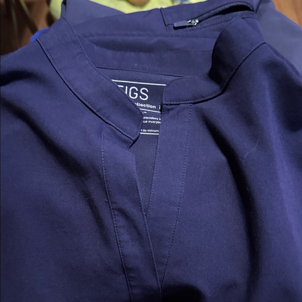 Figs Purple Medical Scrub Top